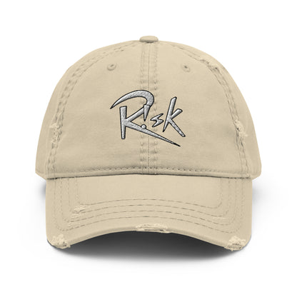 Risk Distressed Dad Hat